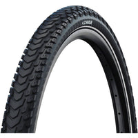 Marathon Mondial Pro Tire - 700 x 42, Clincher, Folding, Black/Reflective, Evolution Line, V-Guard, DoubleDefense, Addix, E-50