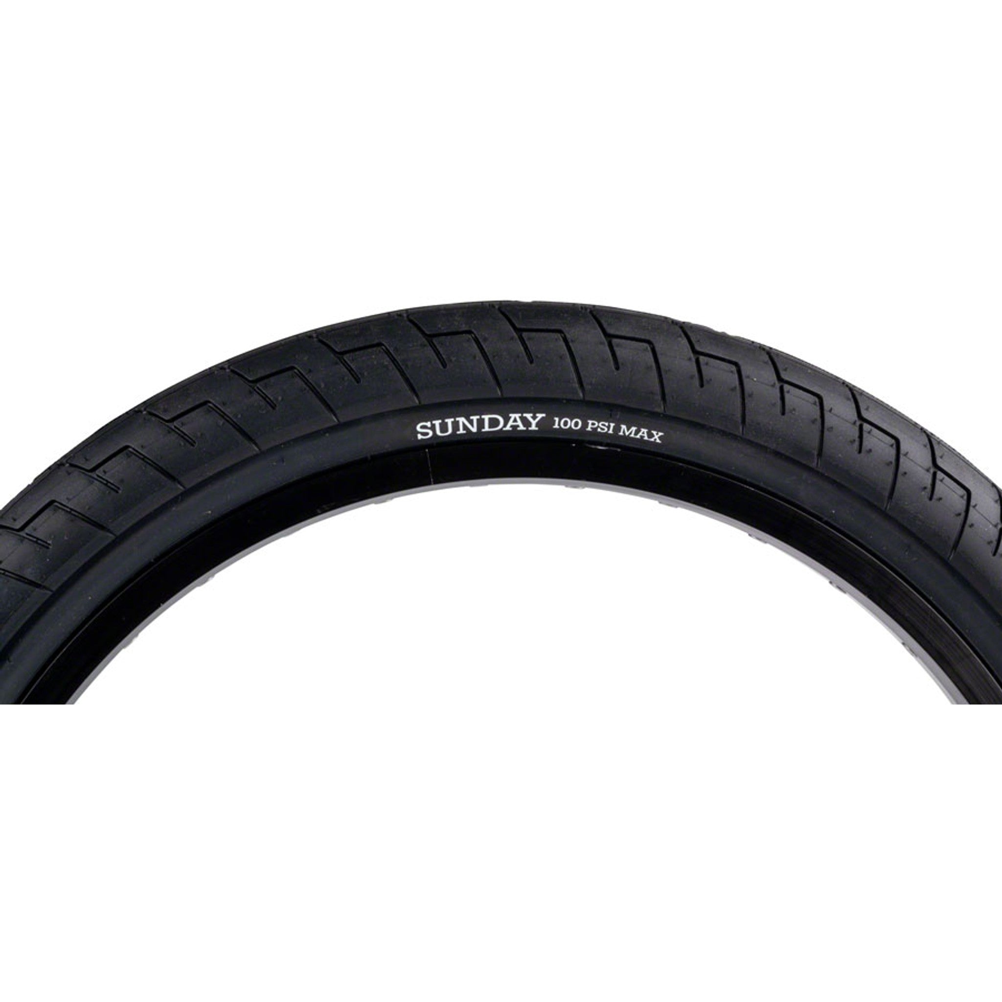 Street Sweeper Tire - 20 x 2.4, Clincher, Wire, Black/Black