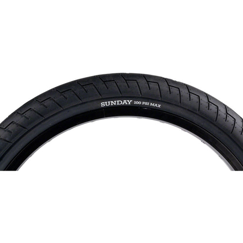 Street Sweeper Tire - 20 x 2.4, Clincher, Wire, Black/Black