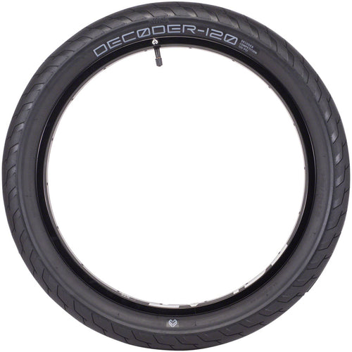 Decoder Tire - 20 x 2.3, Clincher, Steel, Black, 120tpi
