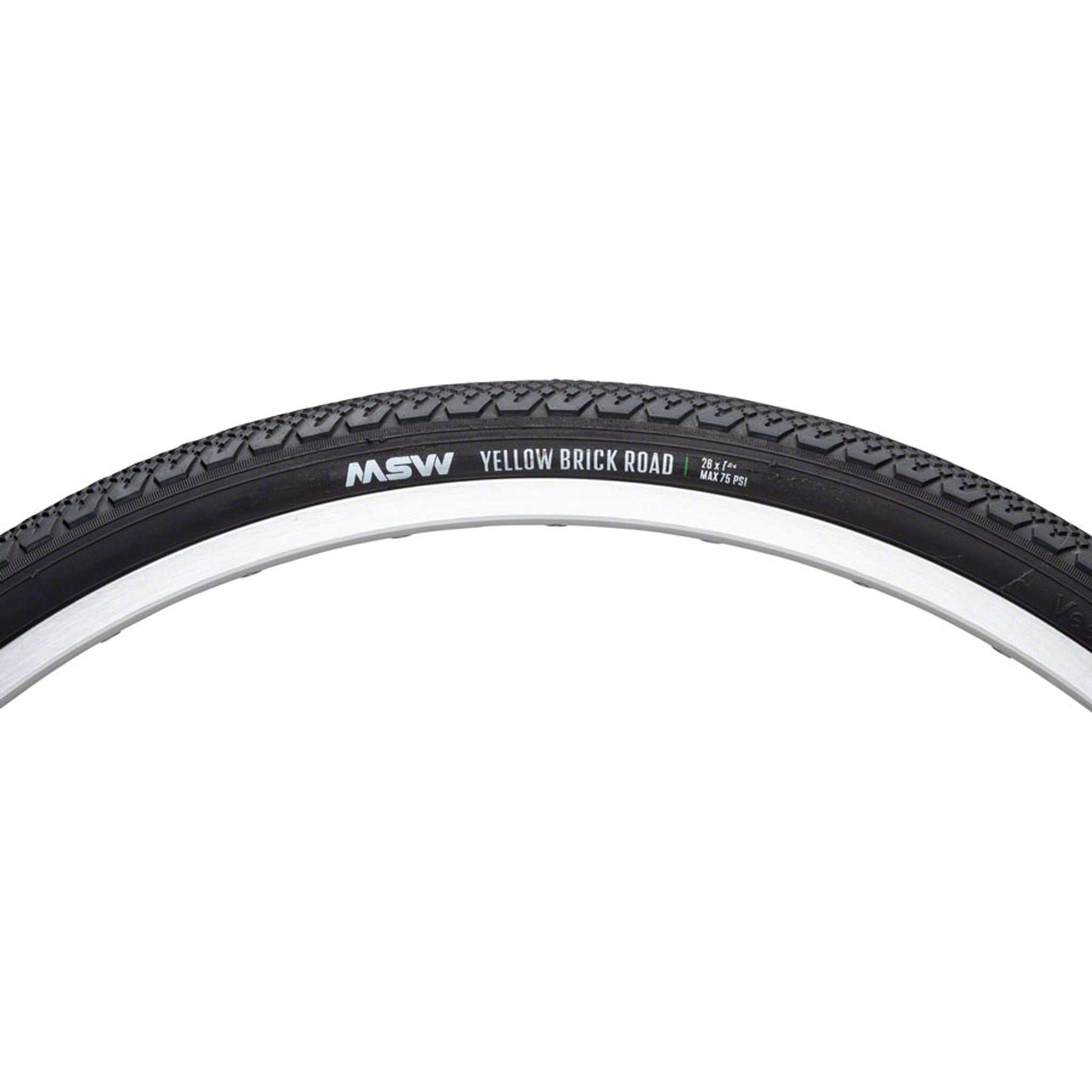 Yellow Brick Road Tire - 26 x 1 3/8, Wirebead, Black, 33tpi