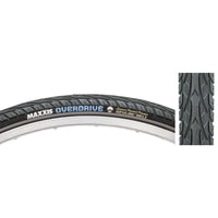 Maxxis Overdrive Tire - 700 x 38, Clincher, Wire, Black, Single, K2