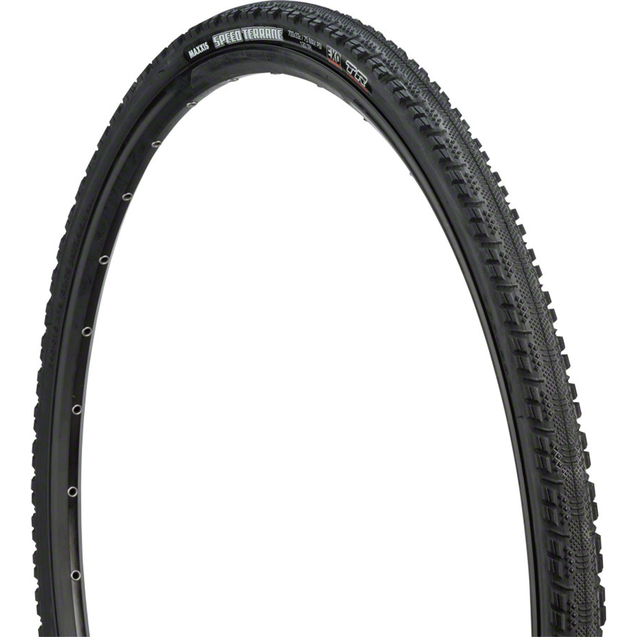 Maxxis Speed Terrane Tire - 700 x 33, Tubeless, Folding, Black, Dual, EXO