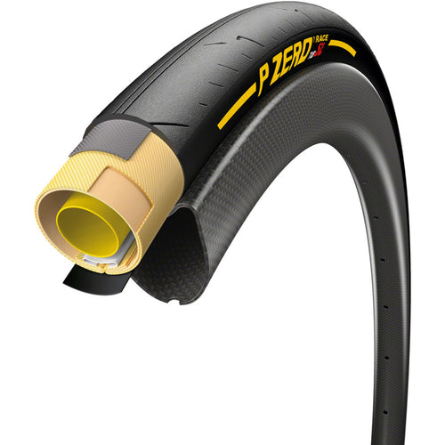P ZERO Race TUB SL Tire - 700 x 26, Tubular, Folding, Black