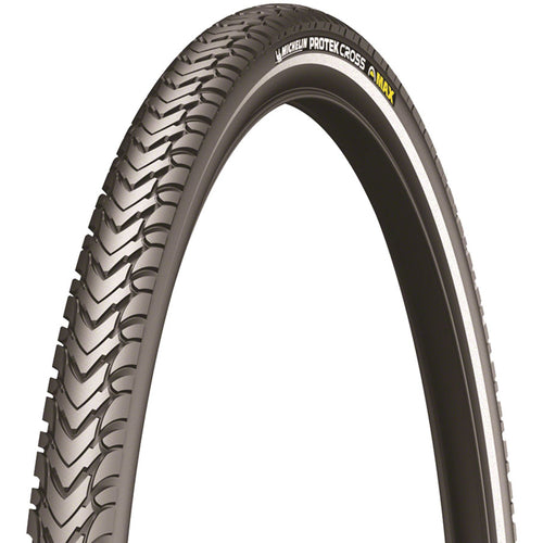 Protek Cross Max Tire - 700 x 47, Clincher, Wire, Black, Ebike