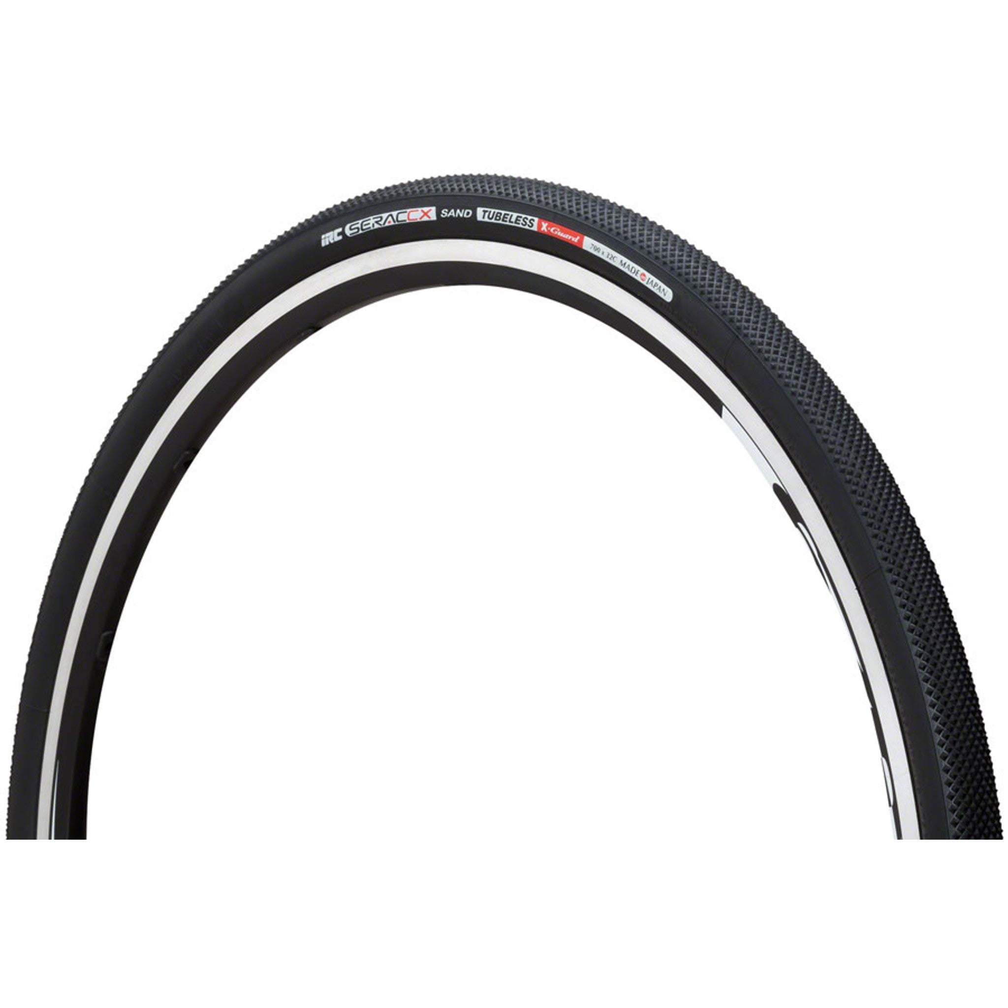 IRC Tire Serac CX Sand X-Guard Tire - 700 x 30, Tubeless, Folding, Black