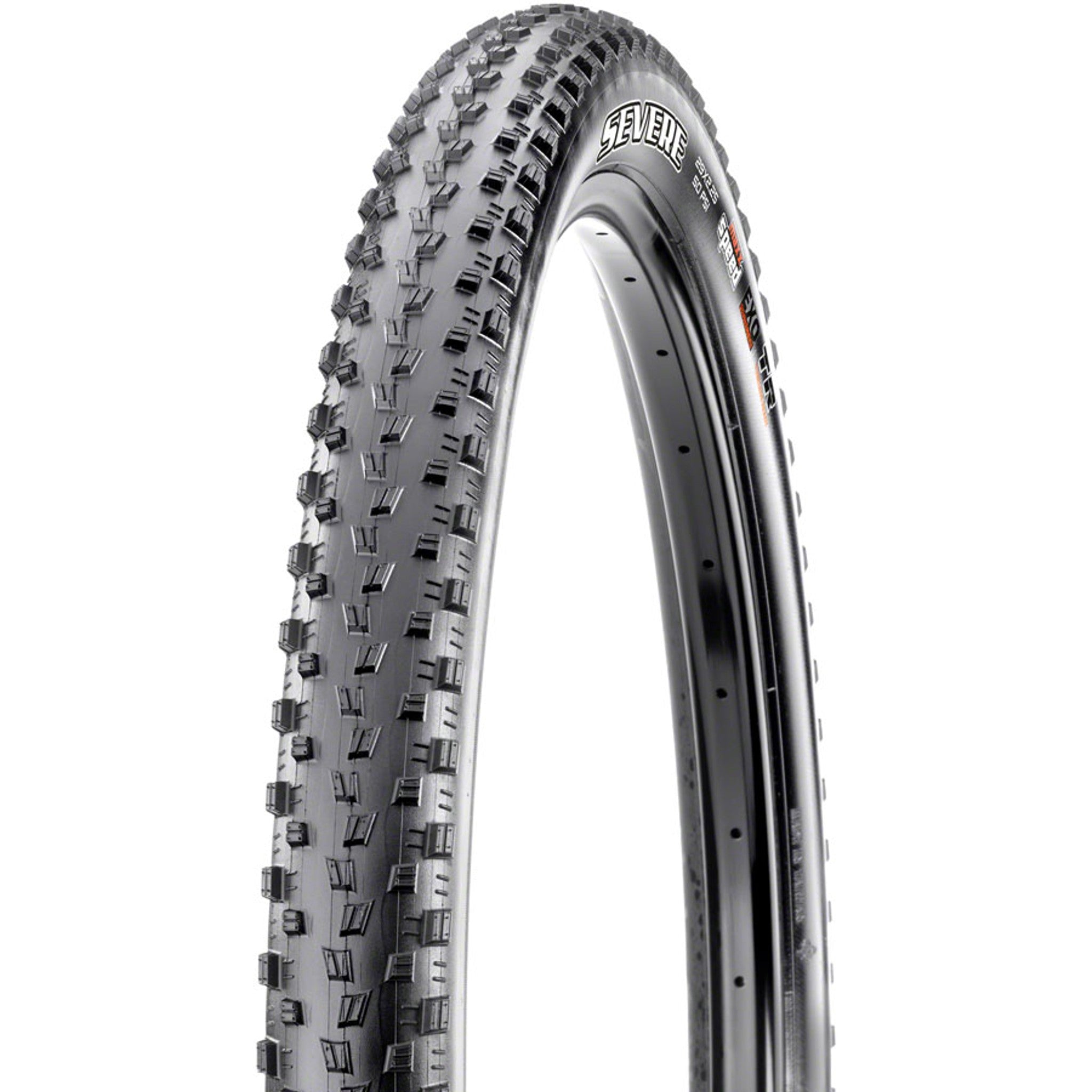 Maxxis Severe Tire - 29 x 2.25, Tubeless, Folding, Black, MaxxSpeed, EXO, E-25