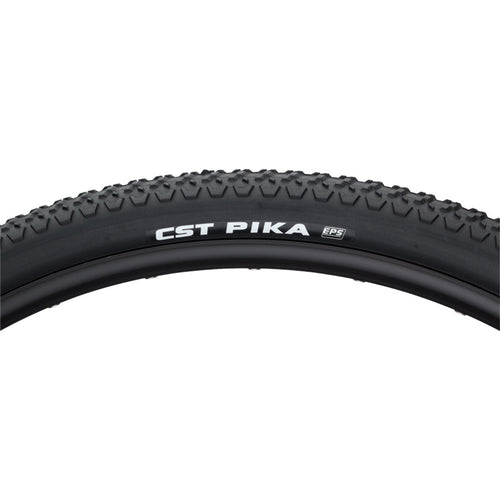 CST Pika Tire - 700 x 42, Clincher, Wire, Black, 60tpi, EPS Puncture Protection
