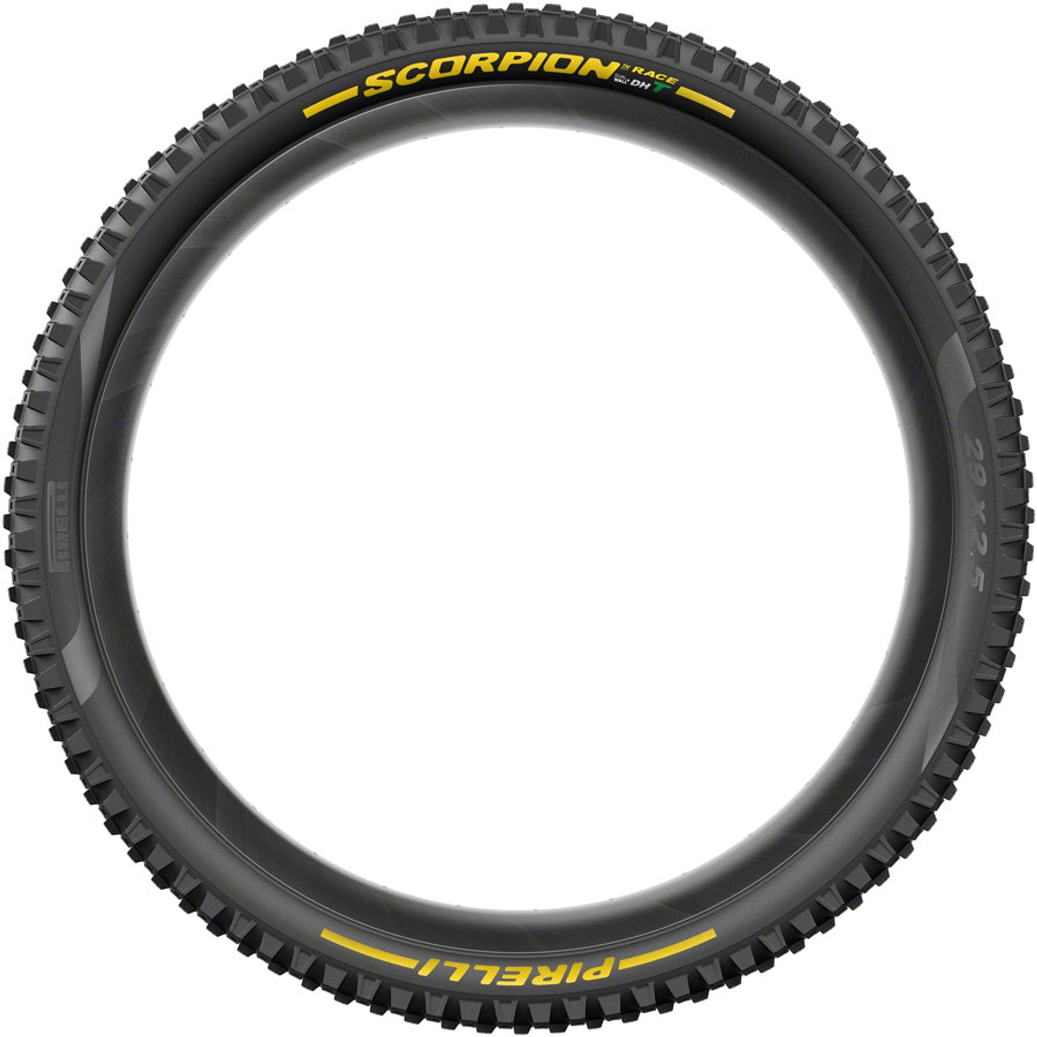 Scorpion Race DH T Tire - 29 x 2.5, Clincher, Wire, Yellow Label Team Edition, DualWALL+, SmartEVO DH