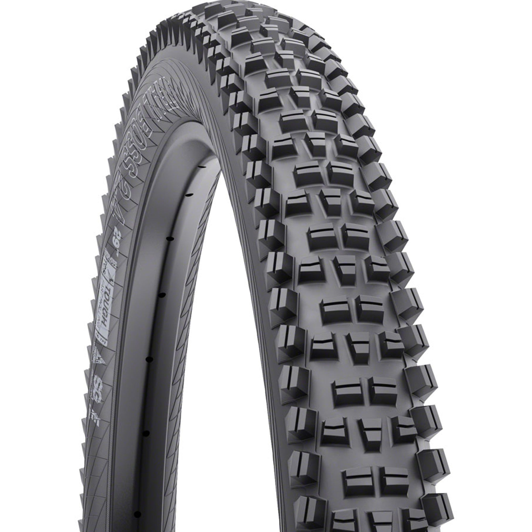 WTB Trail Boss Tire - 29 x 2.4, TCS Tubeless, Folding, Black, Tough/Fast Rolling, TriTec, IP+, E50, SG1