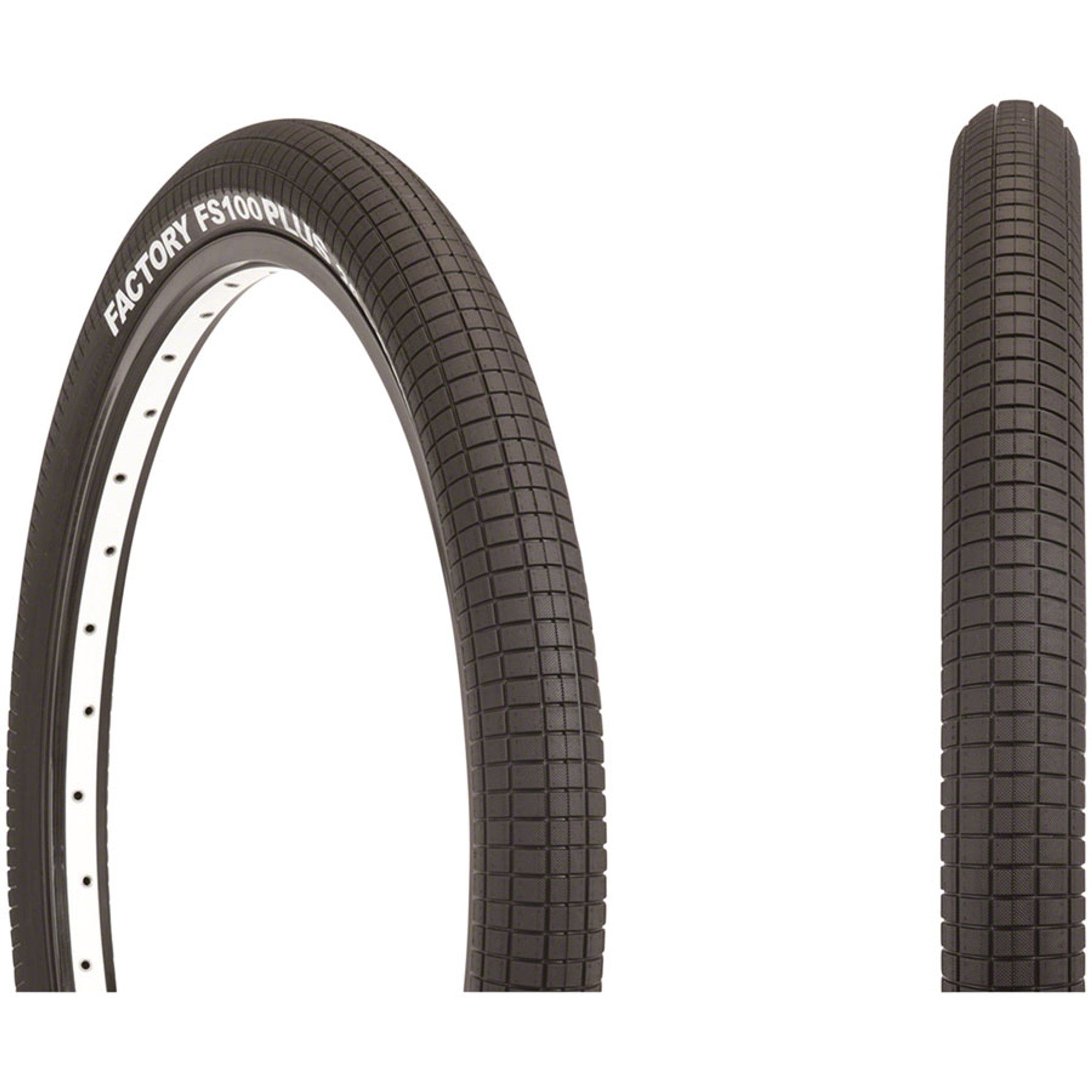 FS100 Plus Tire - 26 x 2.25, Clincher, Wire, Black, 60tpi