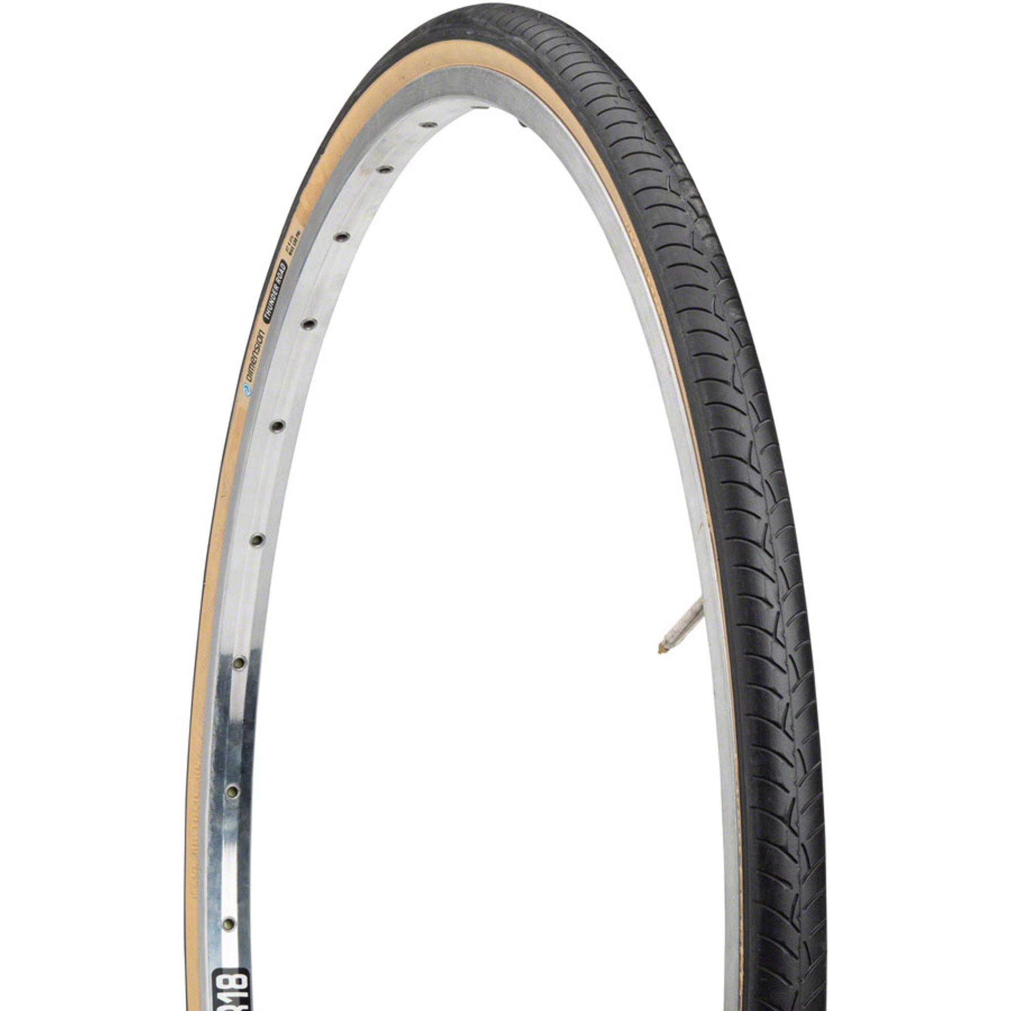 Thunder Road Tire - 27 x 1-1/4, Wirebead, Tan