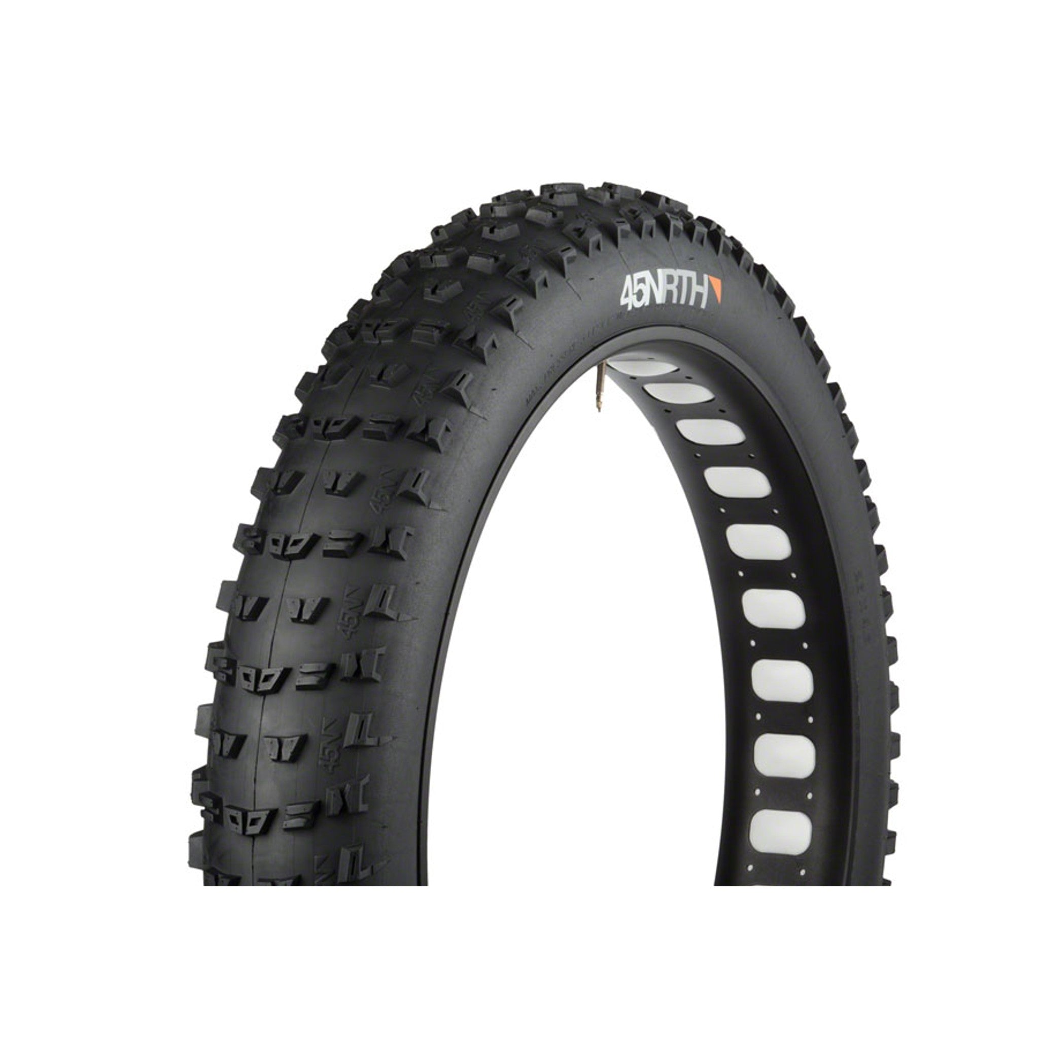 45NRTH Dunderbeist Tire - 26 x 4.6, Tubeless, Folding, Black, 120 TPI