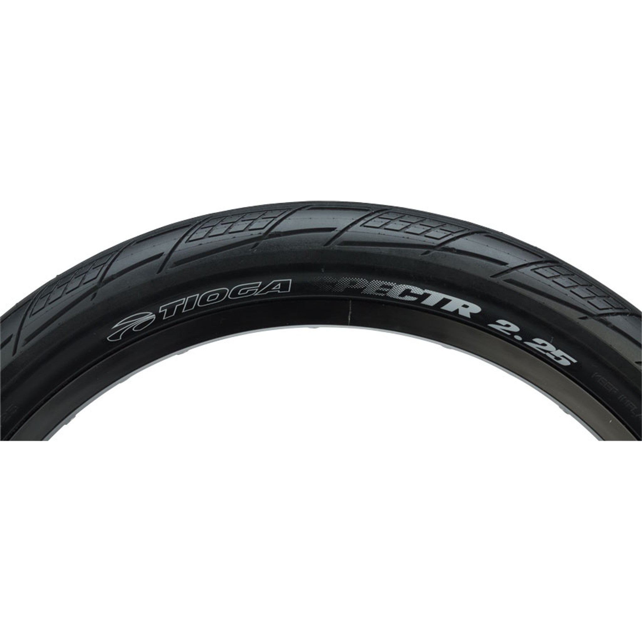 Tioga SPECTR Tire - 20 x 2.25, Clincher, Wire, Black, 120tpi