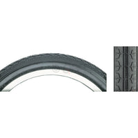 Kenda Street K123 Tire - 16 x 1.75, Clincher, Wire, Black, 22tpi