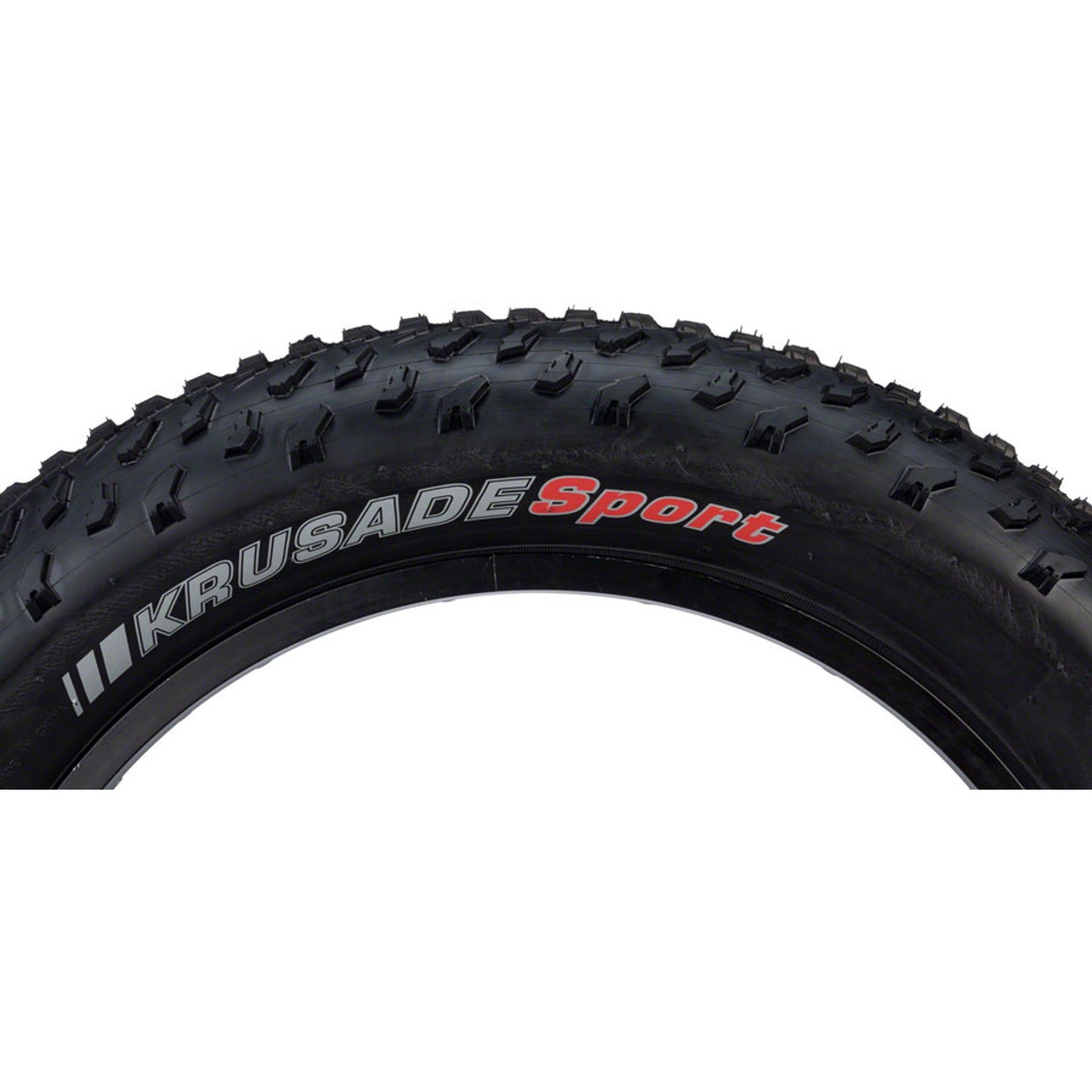 Krusade Tire - 20 x 4, Clincher, Wire, Black, 60tpi