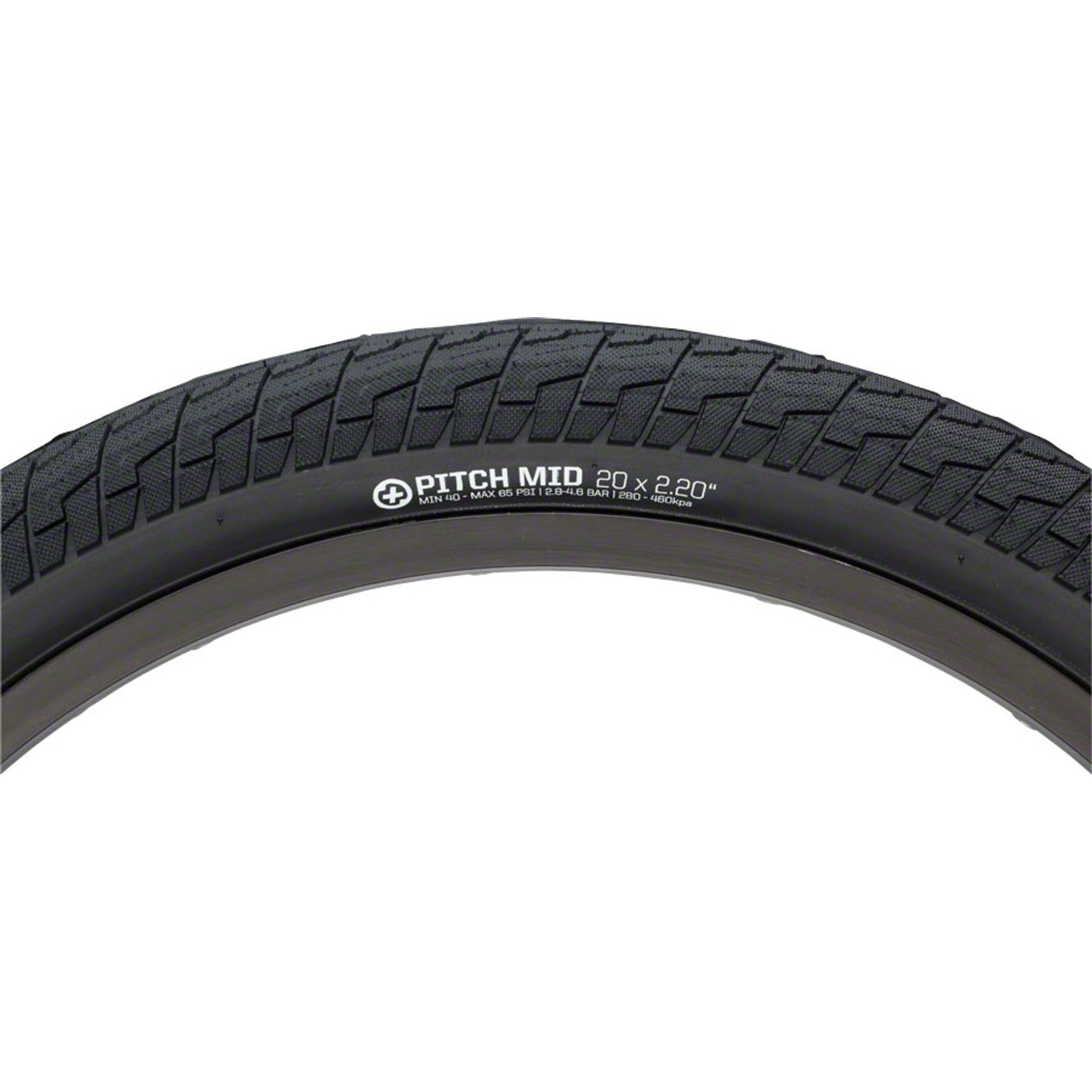 Salt Plus Pitch Mid Tire - 20 x 2.3, Clincher, Wire, Black