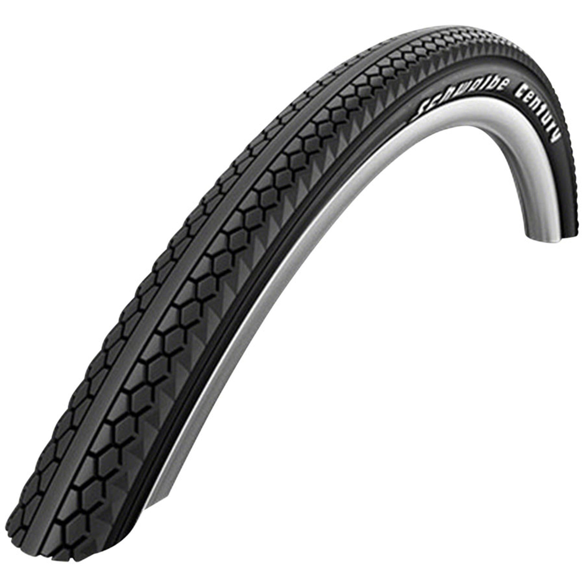 Century Tire - 700 x 50, Clincher, Wire, Black/Reflective, Active, SBC, K-Guard