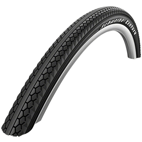 Century Tire - 700 x 50, Clincher, Wire, Black/Reflective, Active, SBC, K-Guard