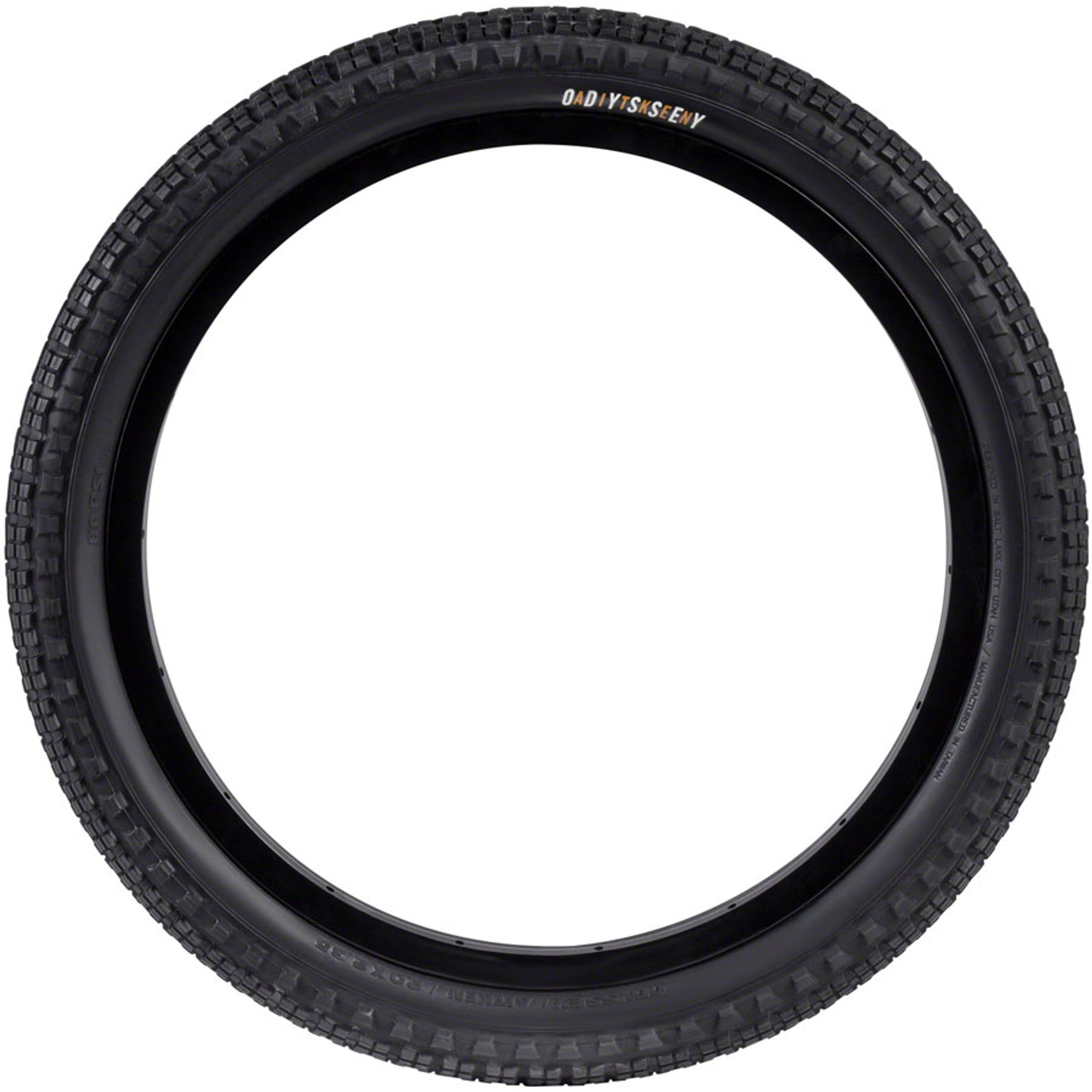 Odyssey Aitken Knobby Tire - 20 x 2.35, Clincher, Wire, Black