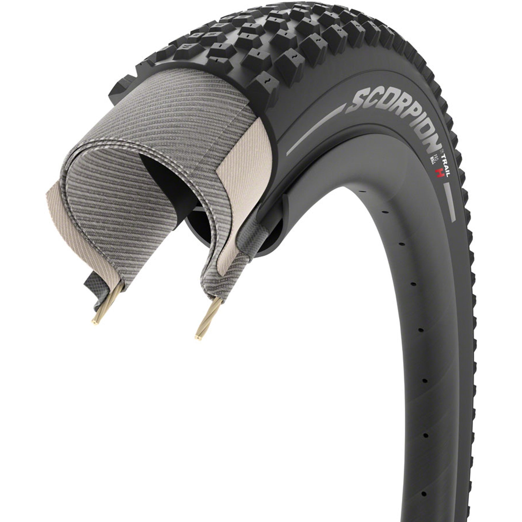 Scorpion Trail H Tire - 29 x 2.6, Tubeless, Folding, Black