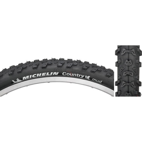 Michelin Country Mud Tire - 26 x 2, Clincher, Wire, Black