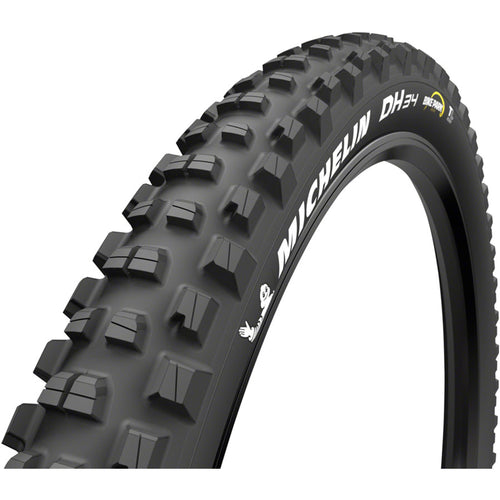 DH34 Bike Park Tire - 29 x 2.4, Tubeless, Wire, Black