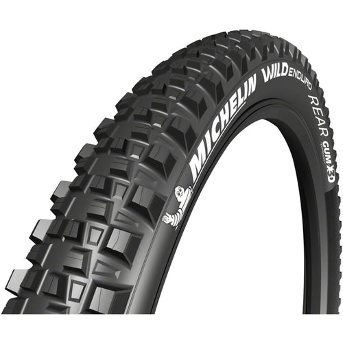 E-Wild Tire - 27.5 x 2.6, Tubeless, Folding, Gum-X, Black, Rear, Ebike