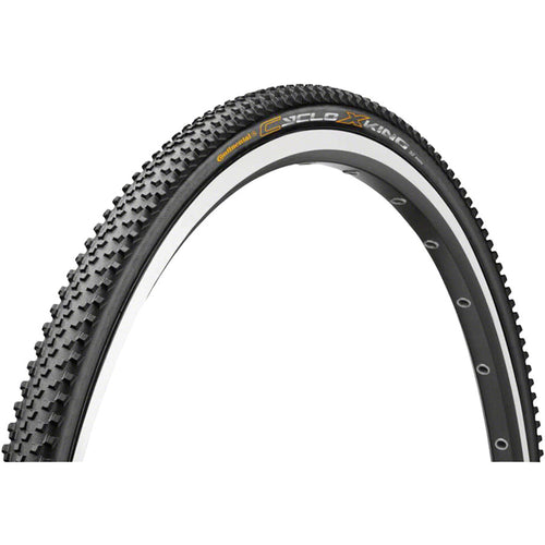 Continental Cyclo X-King Tire - 700 x 32, Tubular, Folding, Black, BlackChili