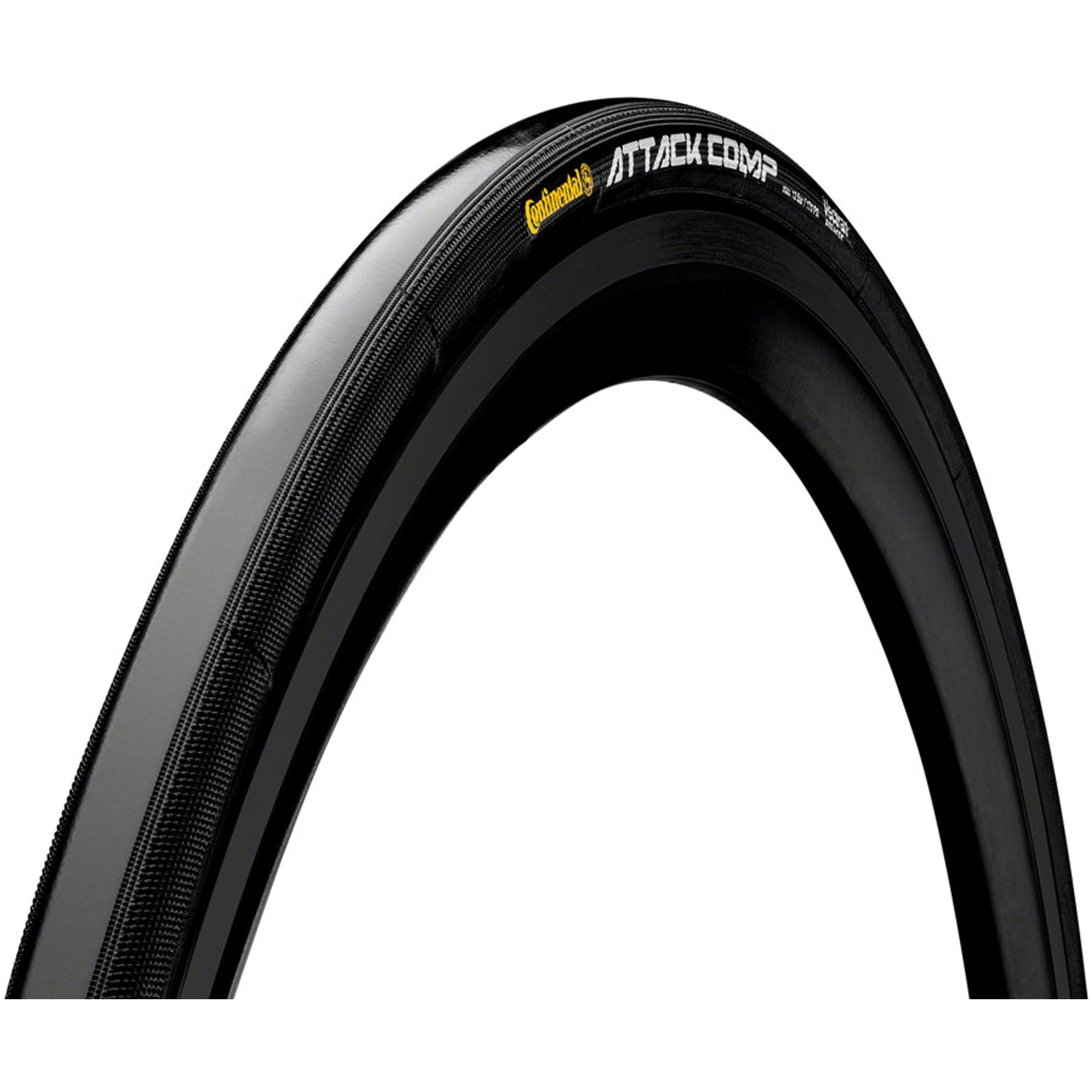 Continental Attack Comp Tire - 700 x 22, Tubular, Folding, Black, BlackChili, Vectran Breaker