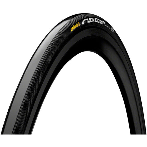Continental Attack Comp Tire - 700 x 22, Tubular, Folding, Black, BlackChili, Vectran Breaker