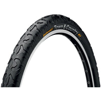 Continental Town and Country Tire - 26 x 2.10, Clincher, Wire, Black
