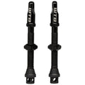 TCS Max-Flow Tubeless Valves - 44mm, Black, Pair