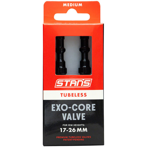 Tubeless Exo-Core Valves
