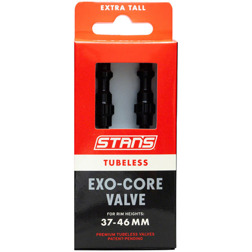 Tubeless Exo-Core Valves