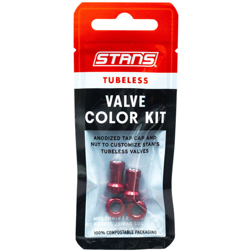 Tubeless Valve Cap Color Kit