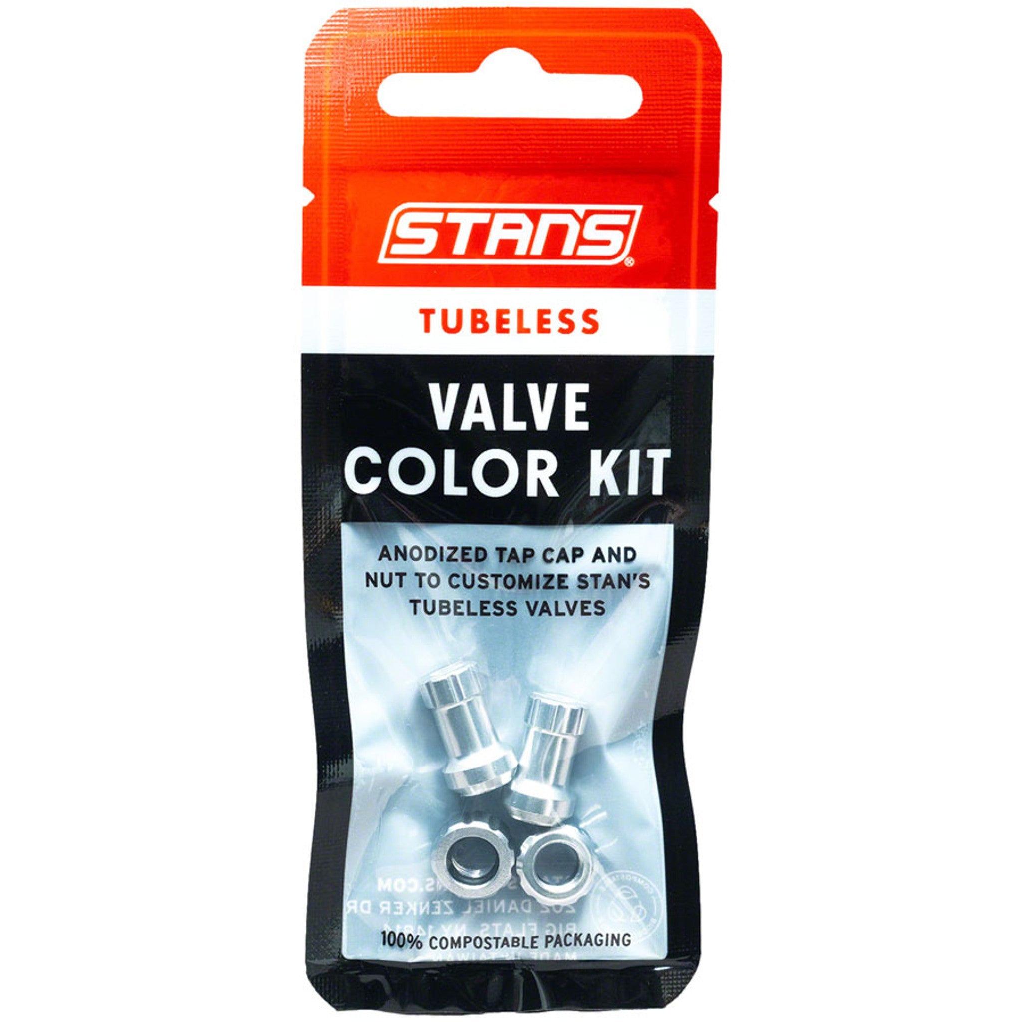 Tubeless Valve Cap Color Kit