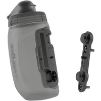 TWIST Deluxe Water Bottle Cage Set - Bike Base, Bolt-On, 450ml, Smoke