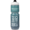 WHISKY Go Fast, Get Fancy Purist Insulated Water Bottle - Green, White, 23oz