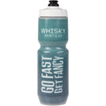 WHISKY Go Fast, Get Fancy Purist Insulated Water Bottle - Green, White, 23oz