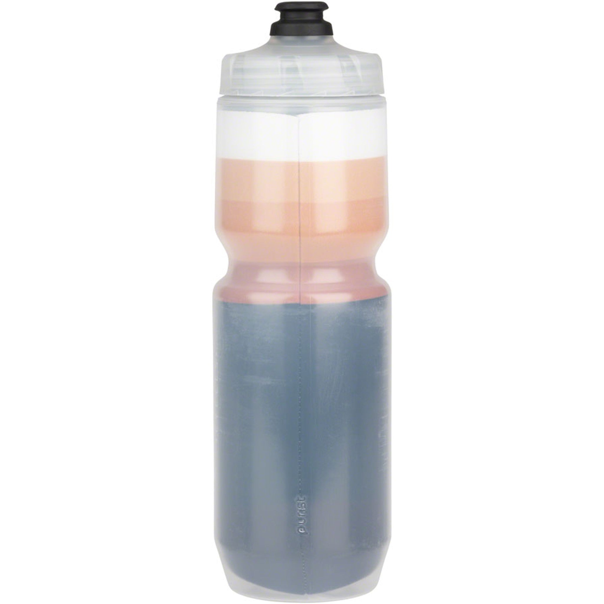 Latitude Purist Insulated Water Bottle - Black, White, w/ Stripes, 23oz