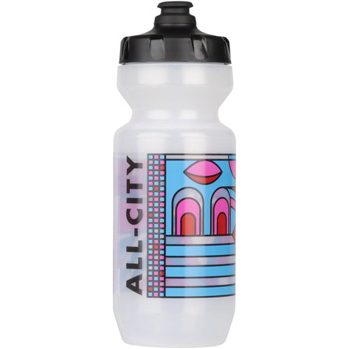 Parthenon Party Purist Water Bottle - Pink, Red, Blue, Black, 22oz