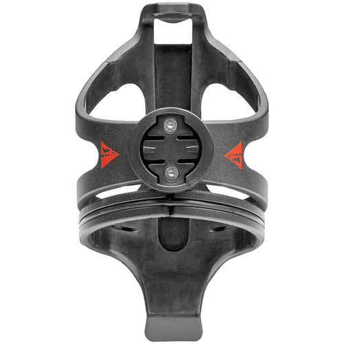 Axis Grip Water Bottle Cage - Garmin Mount, Nylon/Glass, Black