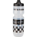 All-City Purist Water Bottle 26oz Translucent with Black Cap