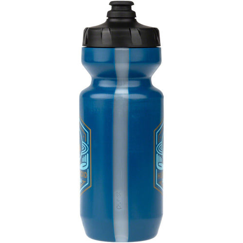 Humanoid Purist Non-Insulated Water Bottle - Tide/Black, 22oz