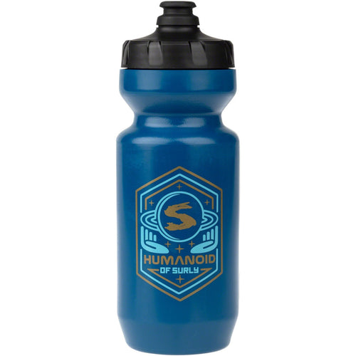 Humanoid Purist Non-Insulated Water Bottle - Tide/Black, 22oz