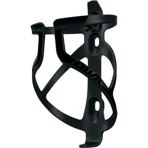 Dual Water Bottle Cage - Polycarbonate, Black