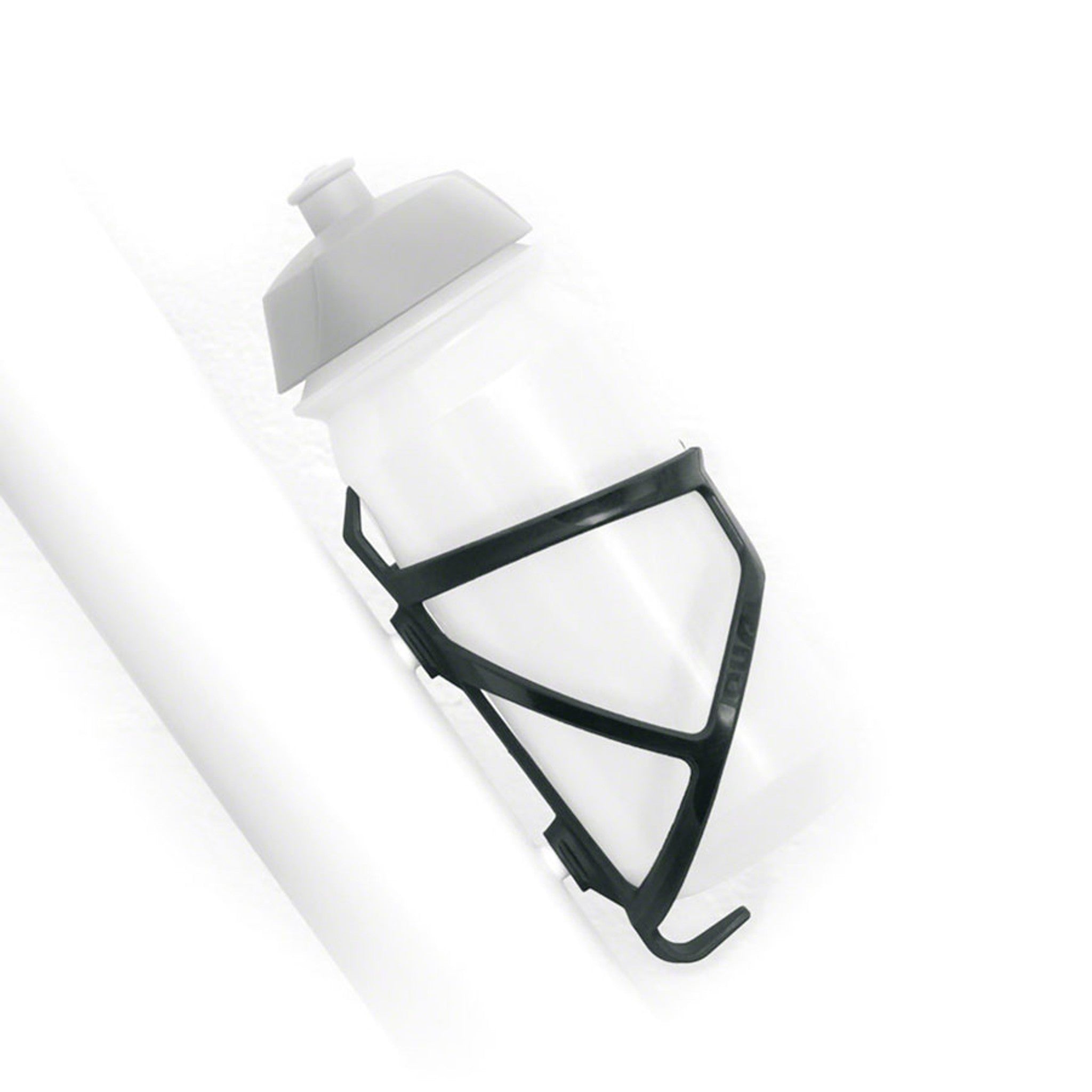 Dual Water Bottle Cage - Polycarbonate, Black