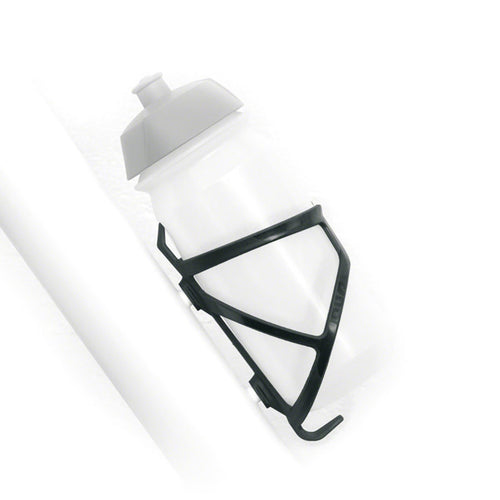 Dual Water Bottle Cage - Polycarbonate, Black
