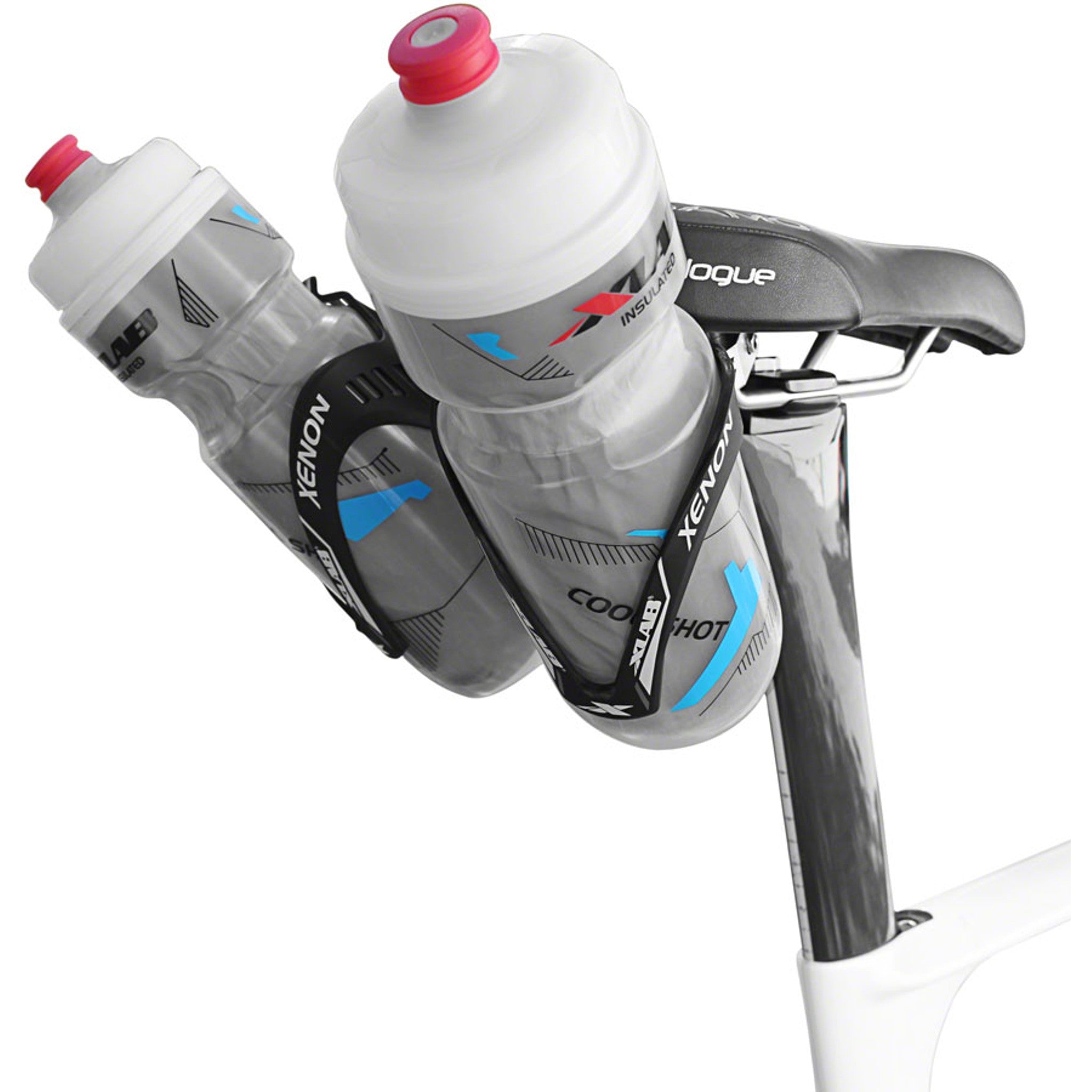 Mini Wing 105 Saddle Mounted Dual Water Bottle Carrier System